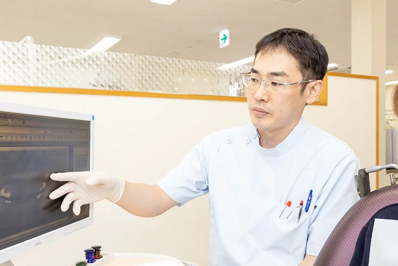 丁寧でわかりやすい説明を心がけています